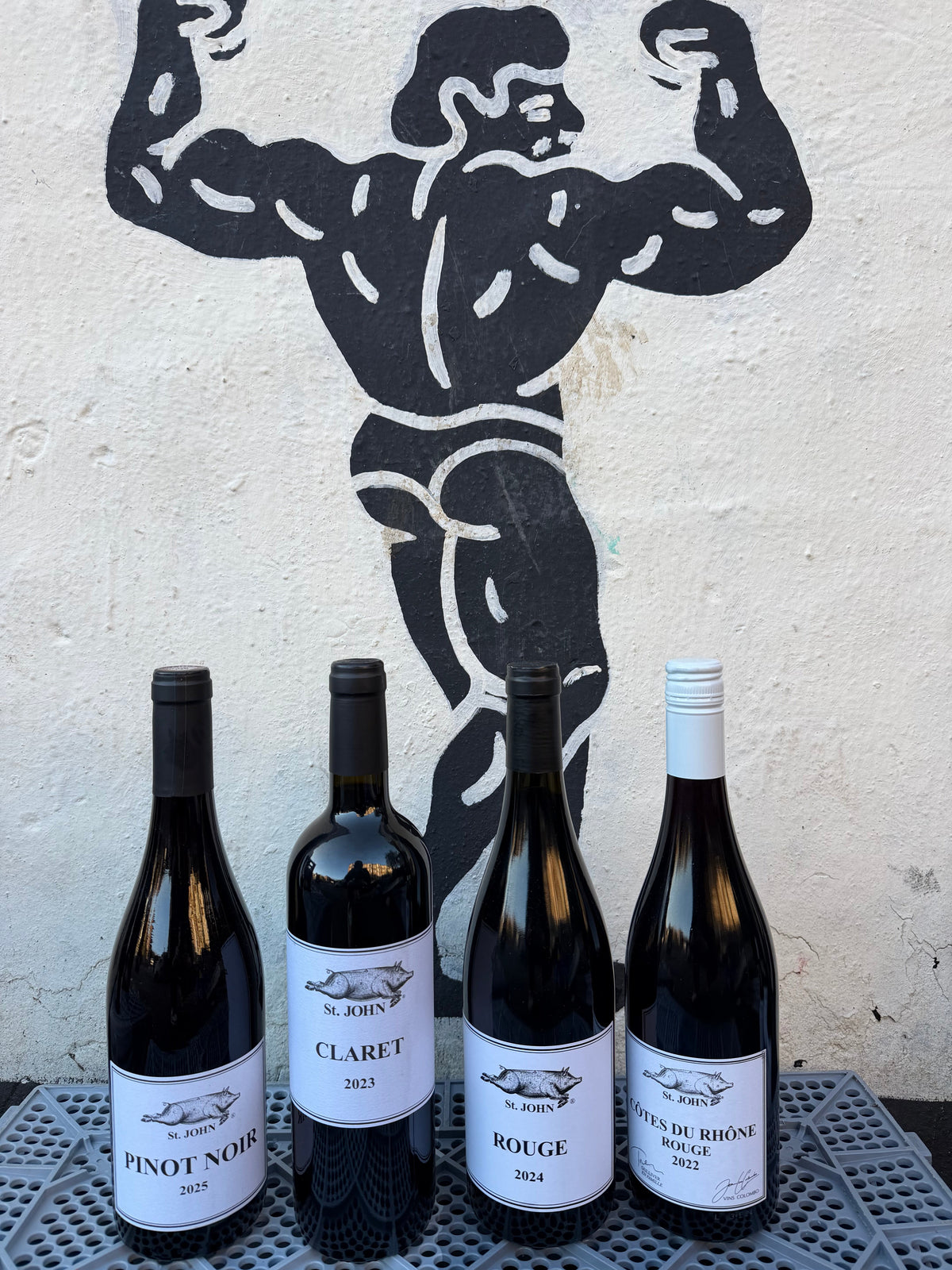 St JOHN red wines